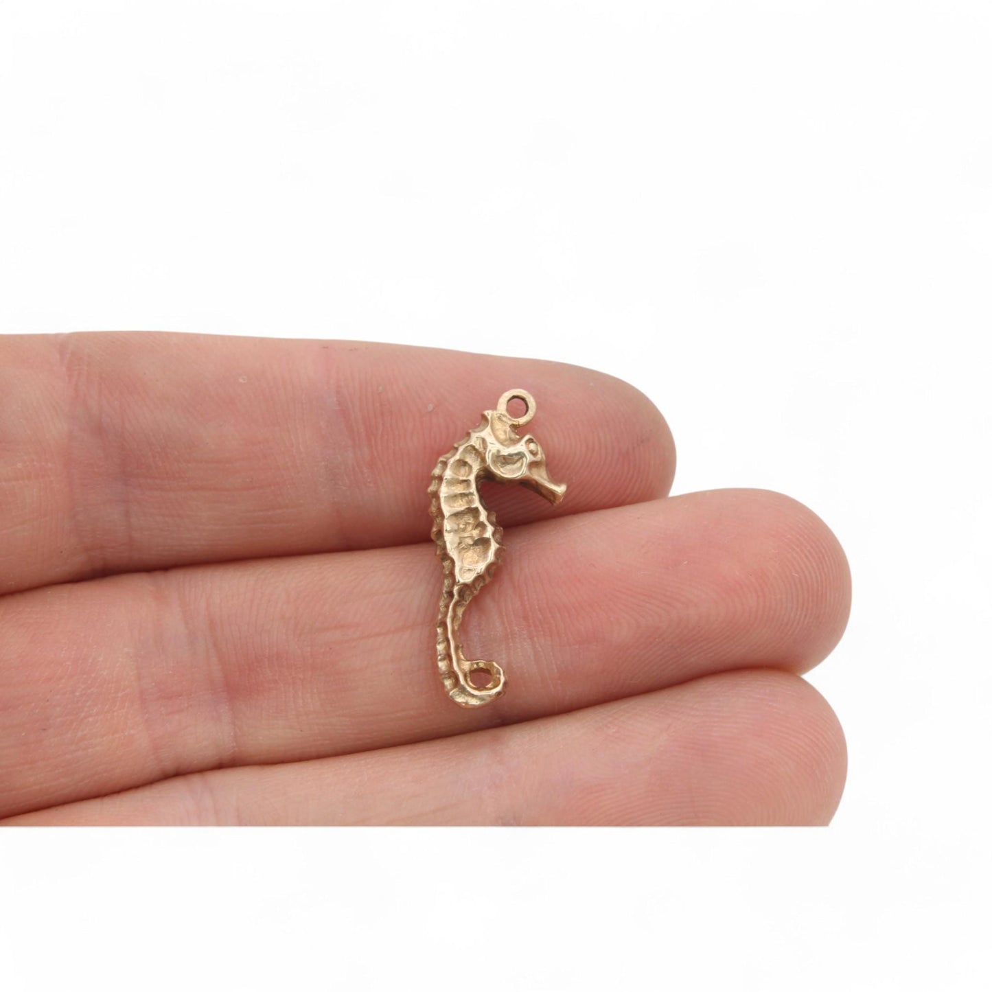 Vintage 10ct Gold Seahorse Charm