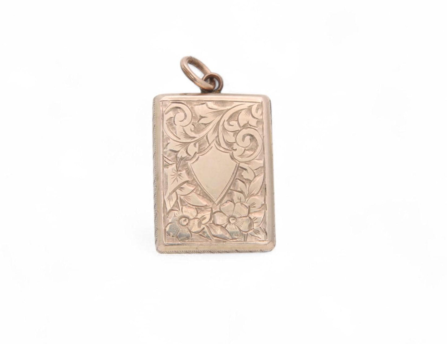 Antique 9ct Gold Chased Locket