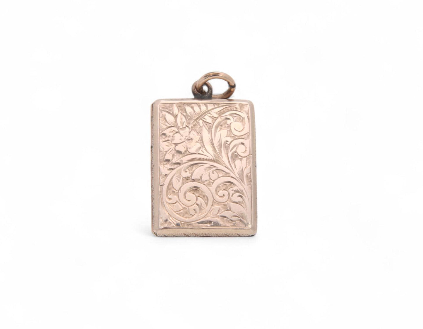 Antique 9ct Gold Chased Locket