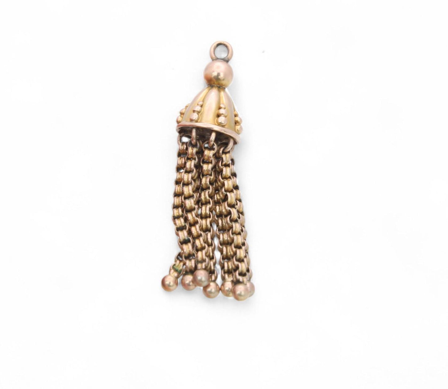 Antique 9ct Gold Tassel Pendant