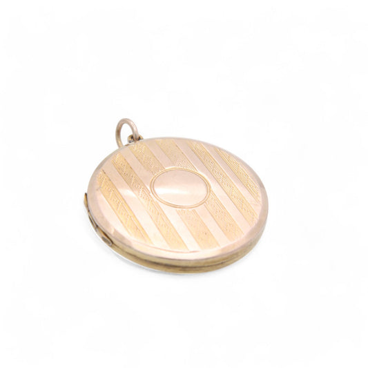 Antique 9ct Gold Chased Locket