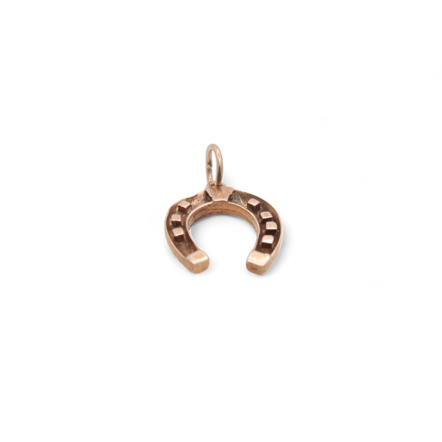 Vintage 9ct Gold Lucky Horseshoe Pendant