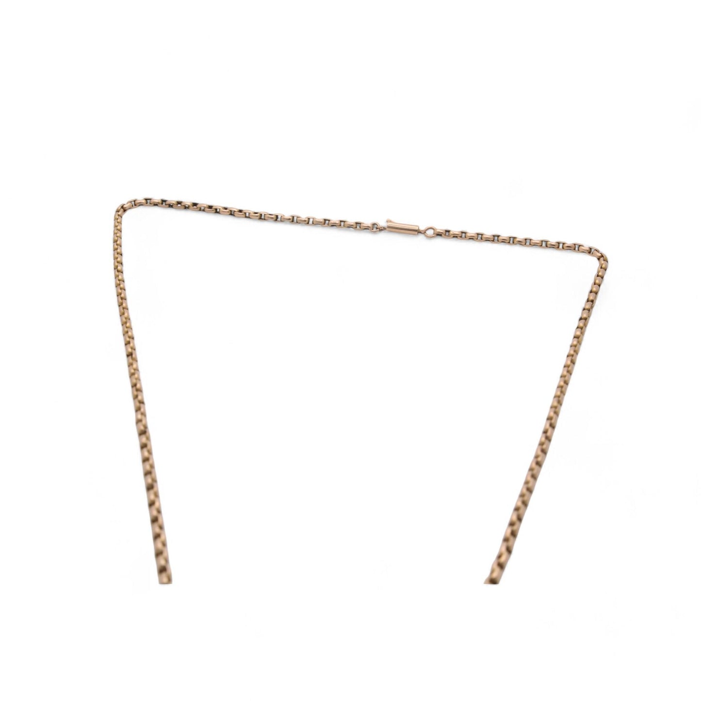 Antique 15ct Gold Cable Link Necklace, 19.25"