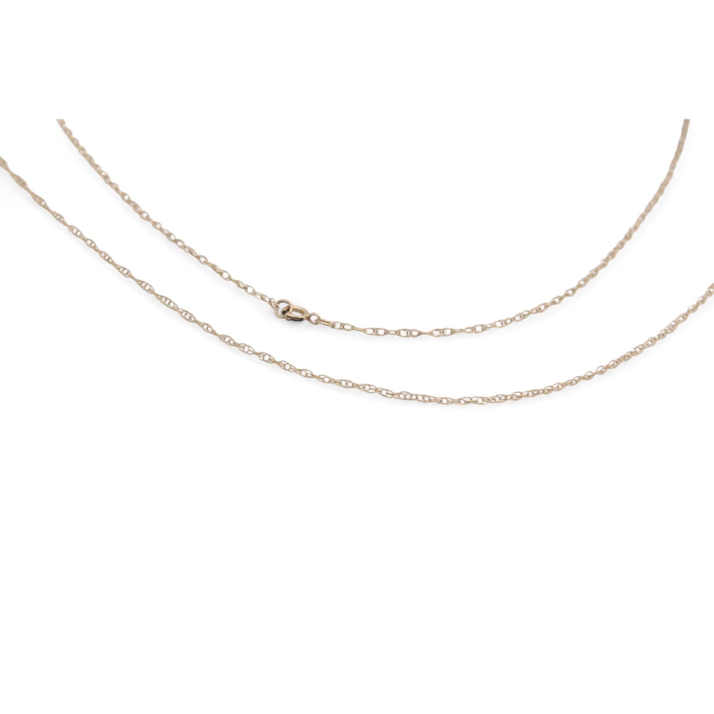 Vintage 9ct Gold Prince Of Wales Necklace Chain