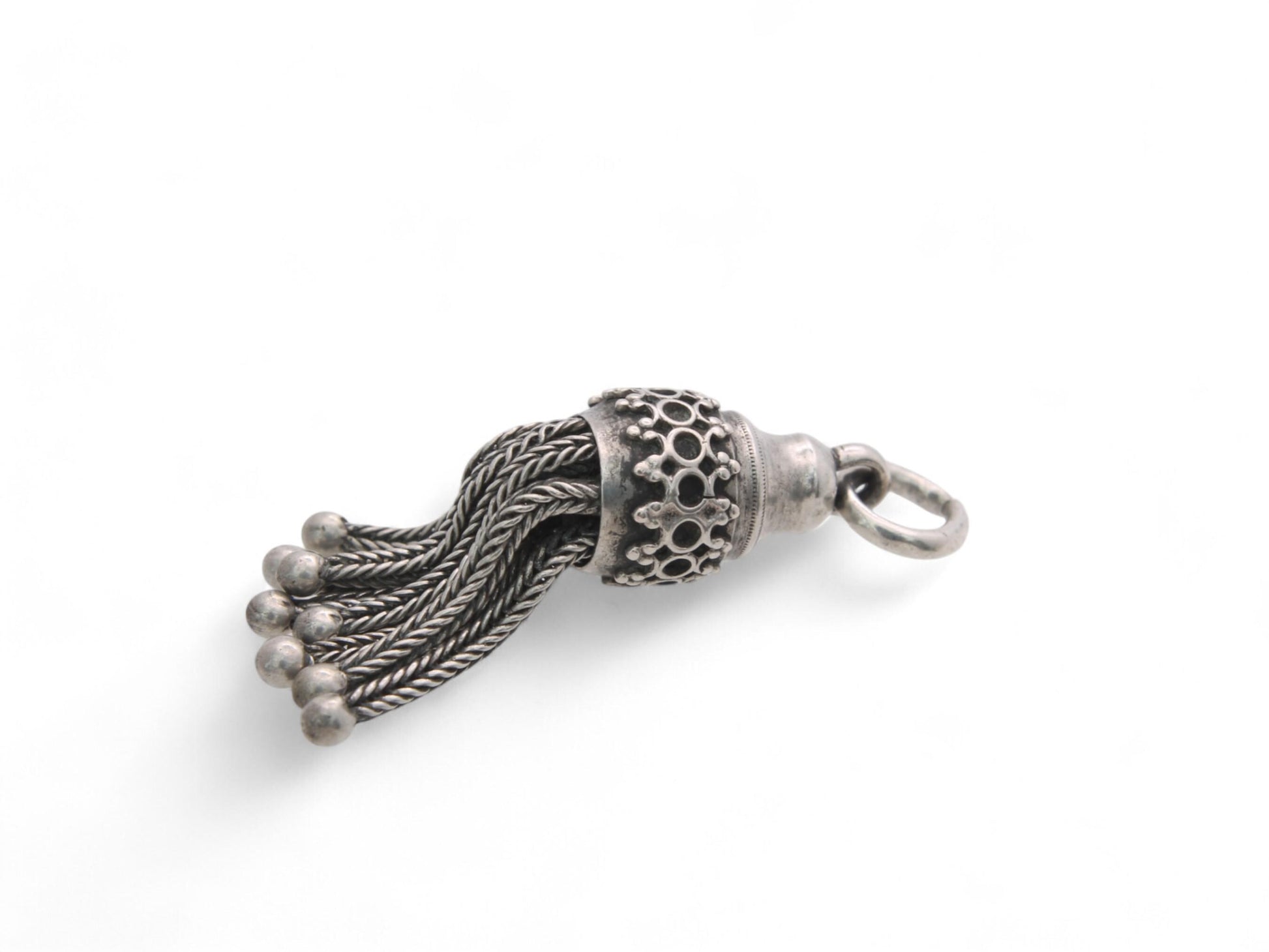 Antique-Sterling-Silver-Tassel-Pendant-Charm