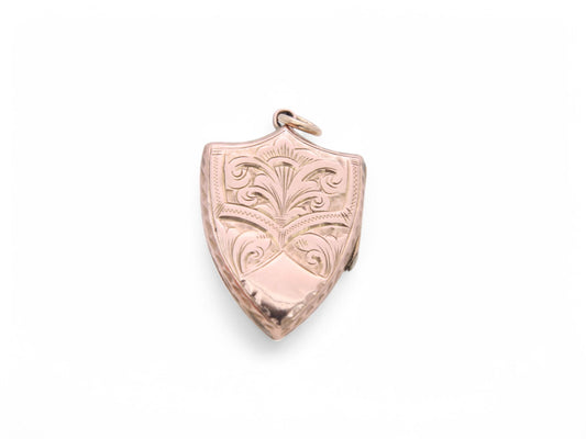 Antique 9ct Gold Shield Locket