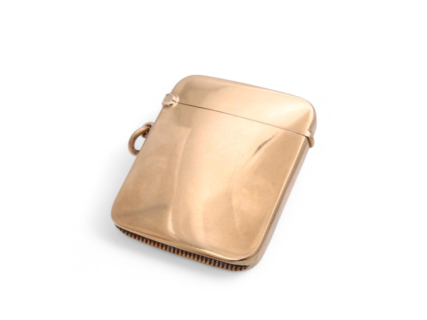 Antique 9ct Gold Vesta Case, Deakin & Francis