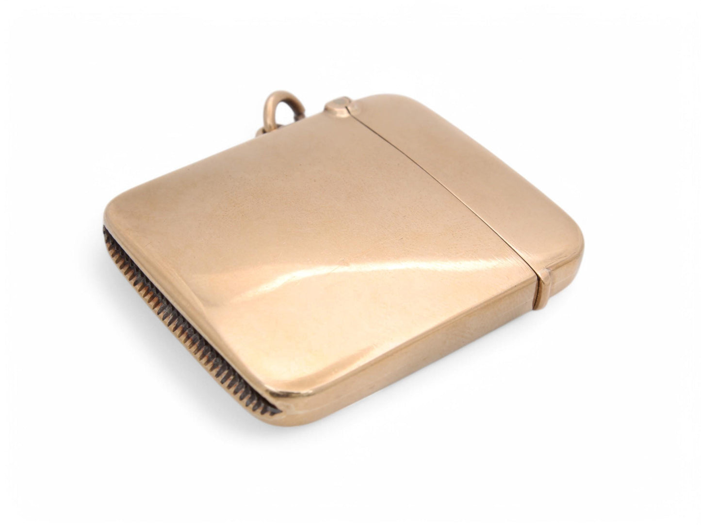 Antique 9ct Gold Vesta Case, Deakin & Francis