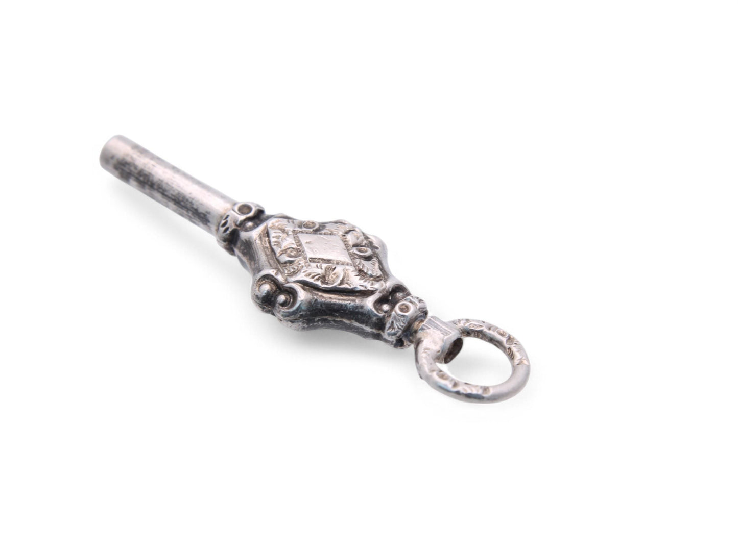Antique Sterling Silver Watch Key