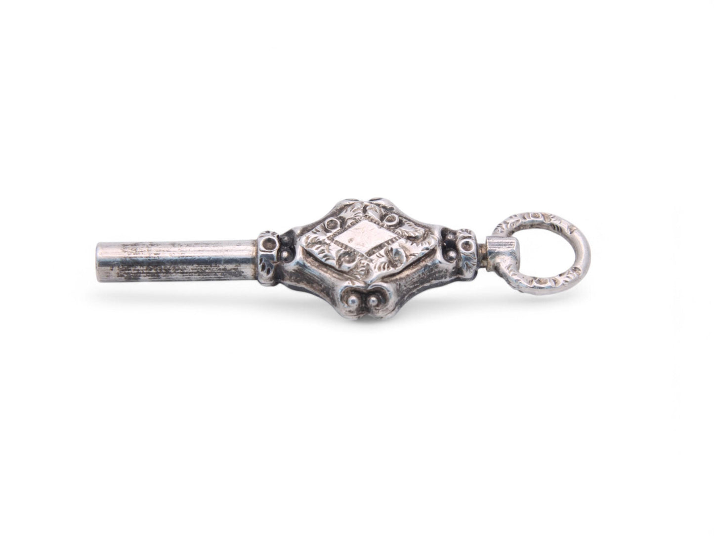 Antique Sterling Silver Watch Key