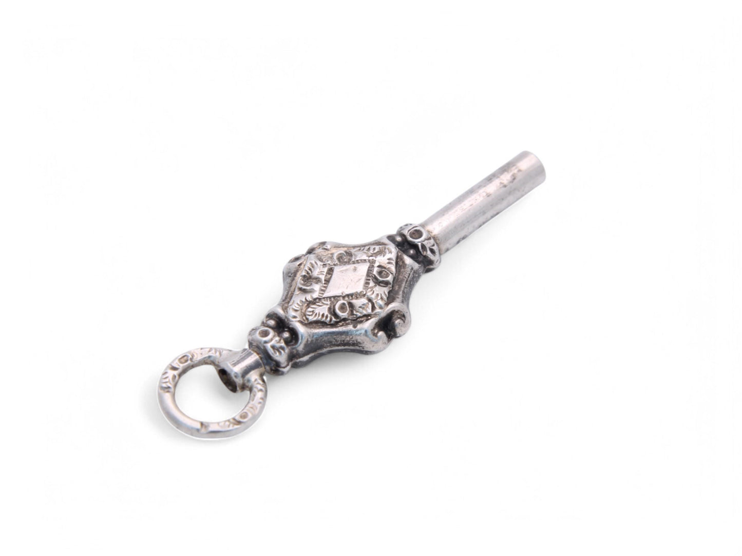 Antique Sterling Silver Watch Key
