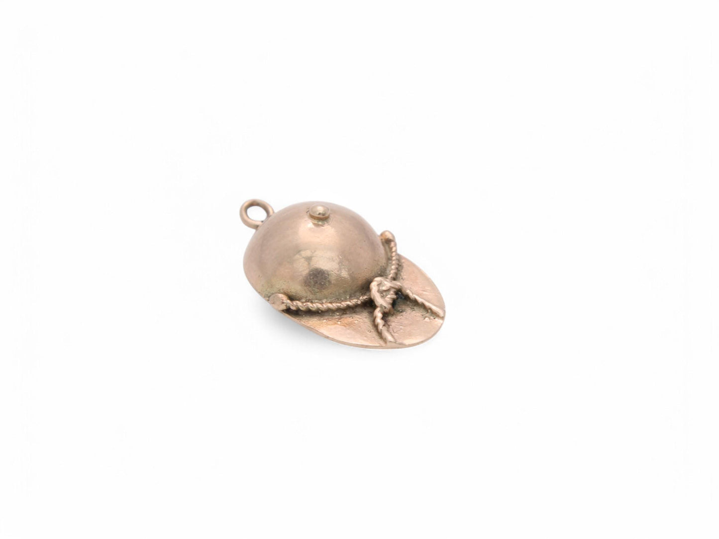 Vintage 9ct Gold Jockey Hat Charm
