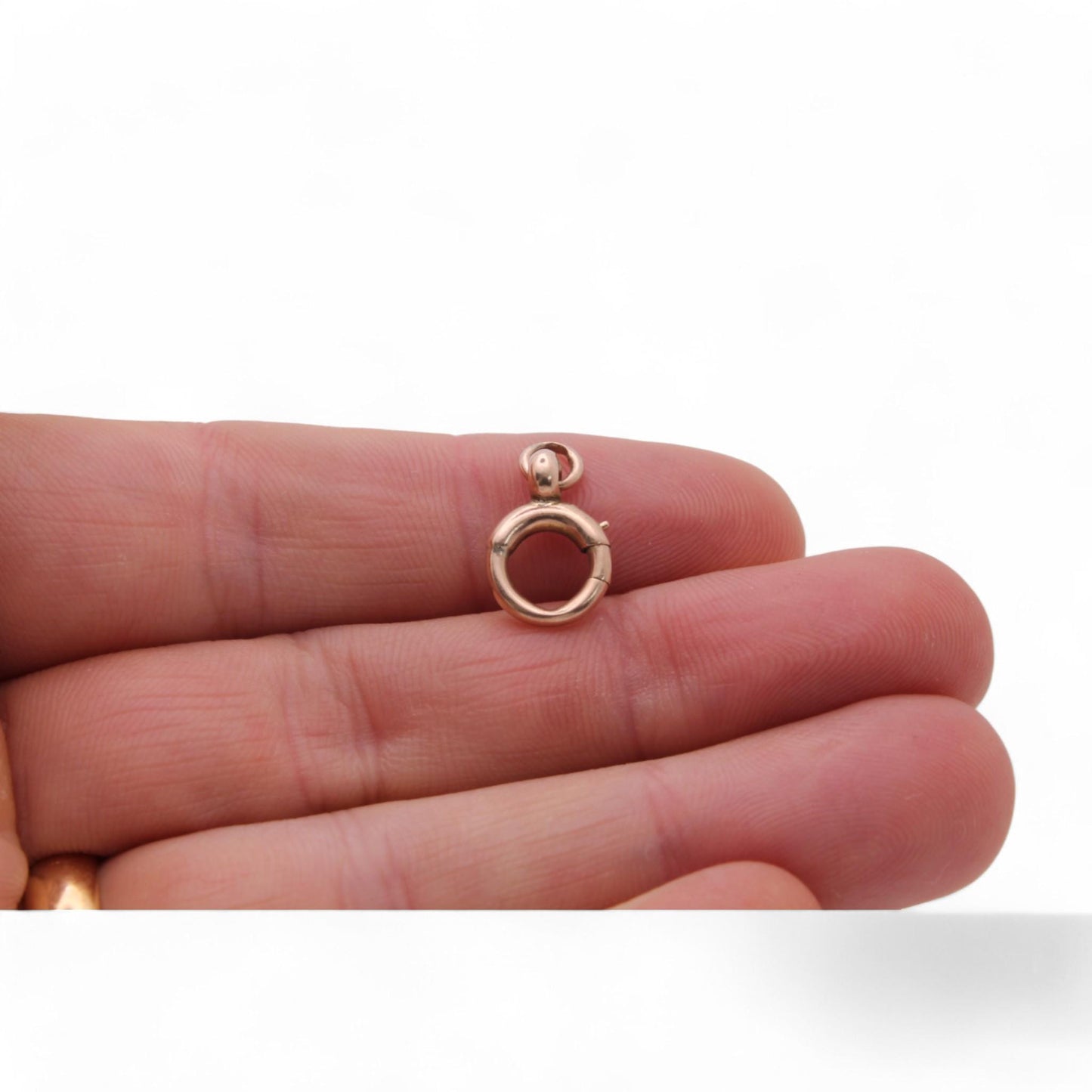 Antique 9ct Rose Gold Bolt Clasp