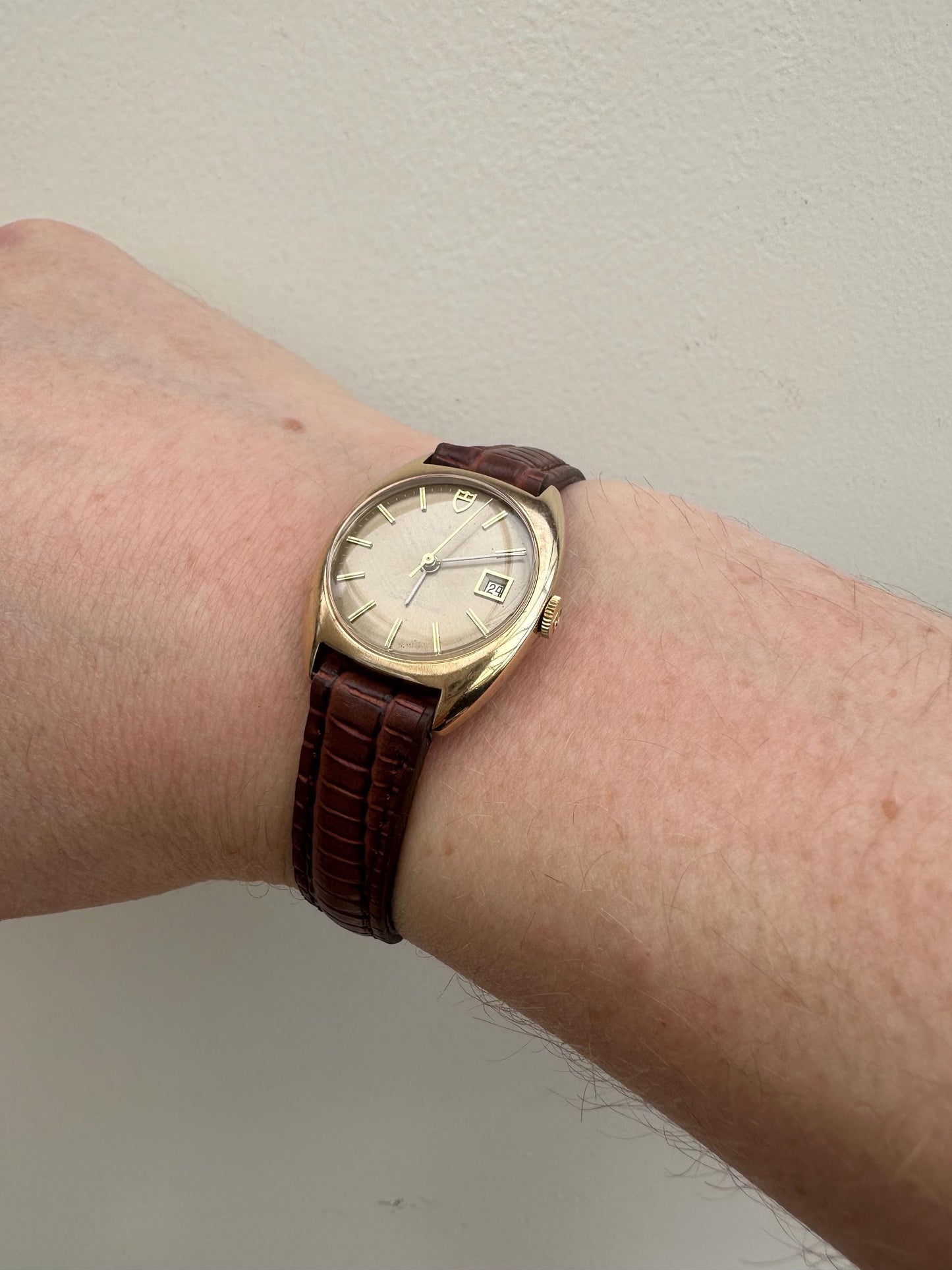 Part 2 - Vintage Tudor Rolex Ladies Automatic 9ct Gold Princess Date Watch