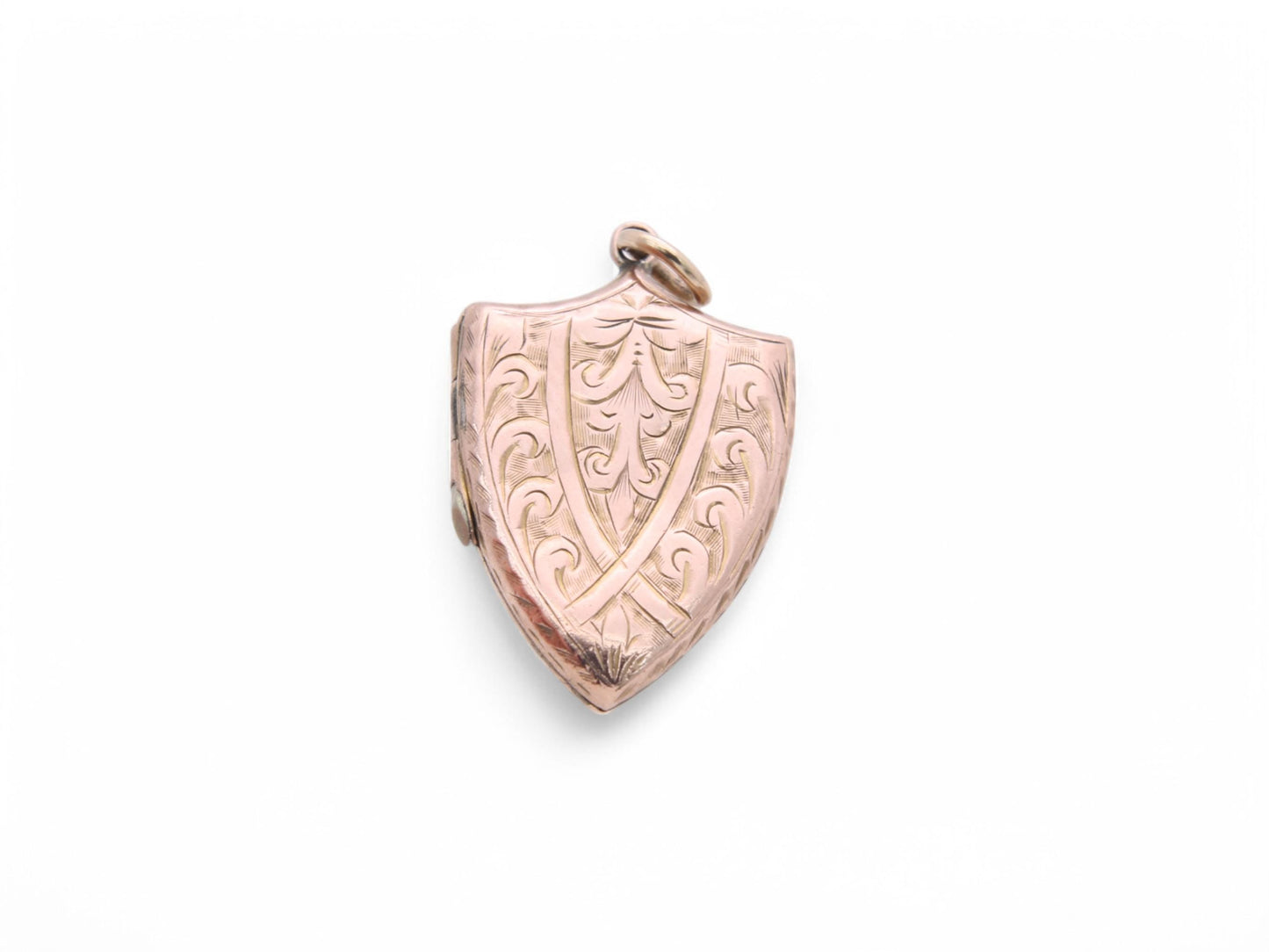 Antique 9ct Gold Shield Locket