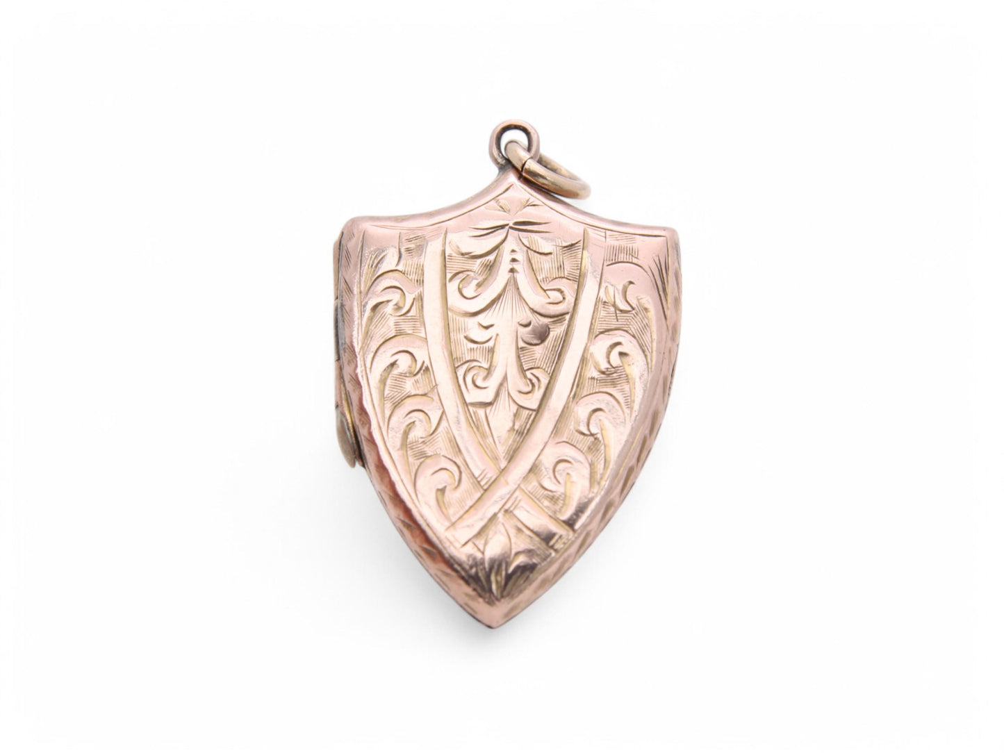 Antique 9ct Gold Shield Locket
