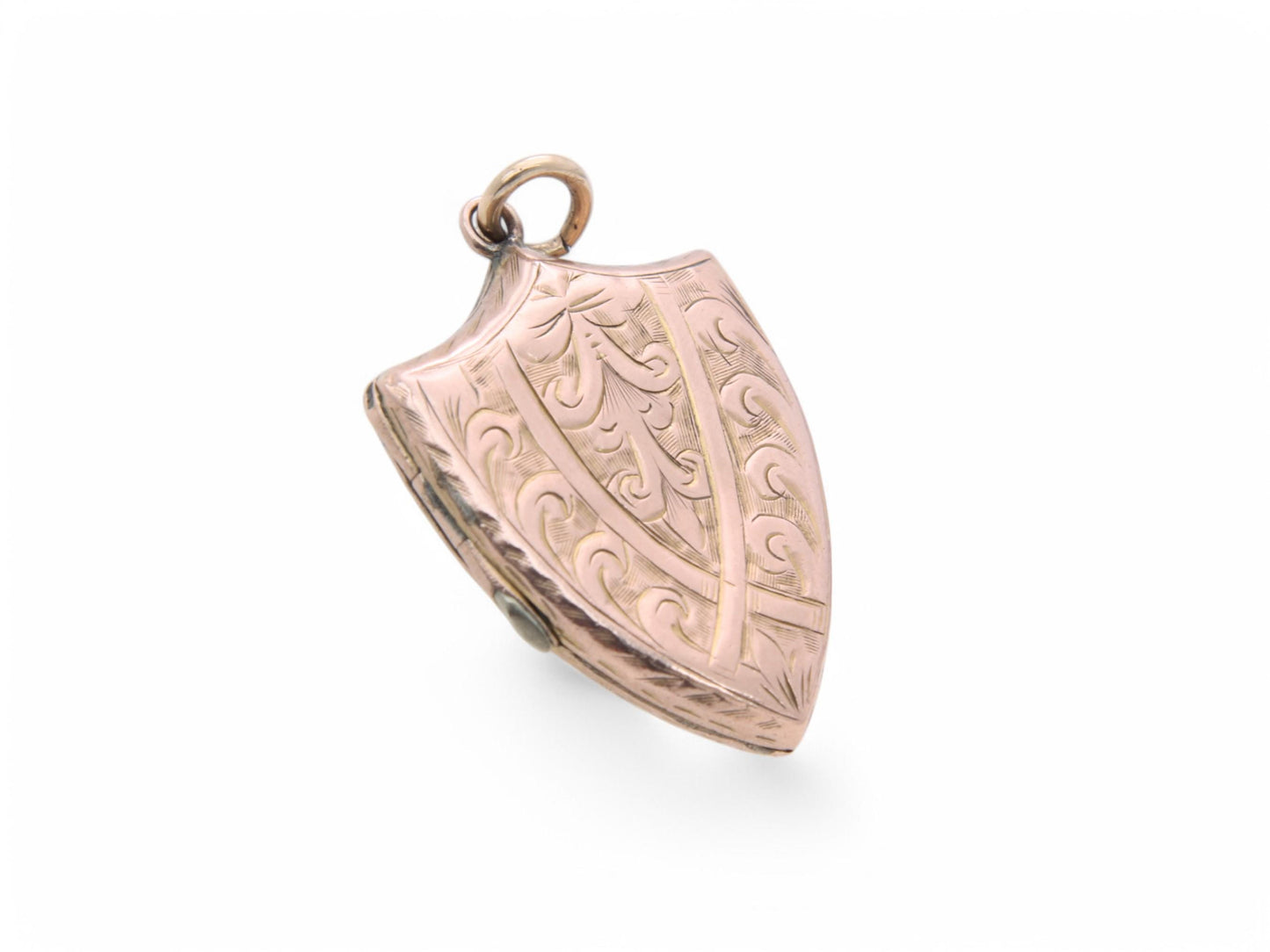 Antique 9ct Gold Shield Locket