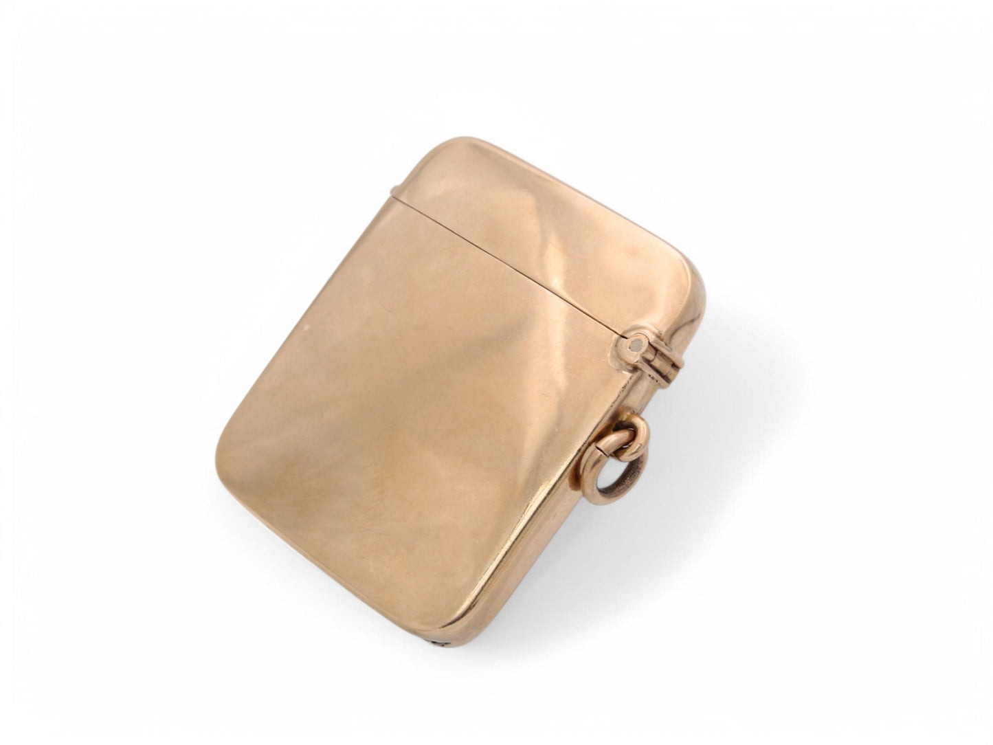 Antique 9ct Gold Vesta Case, Deakin & Francis