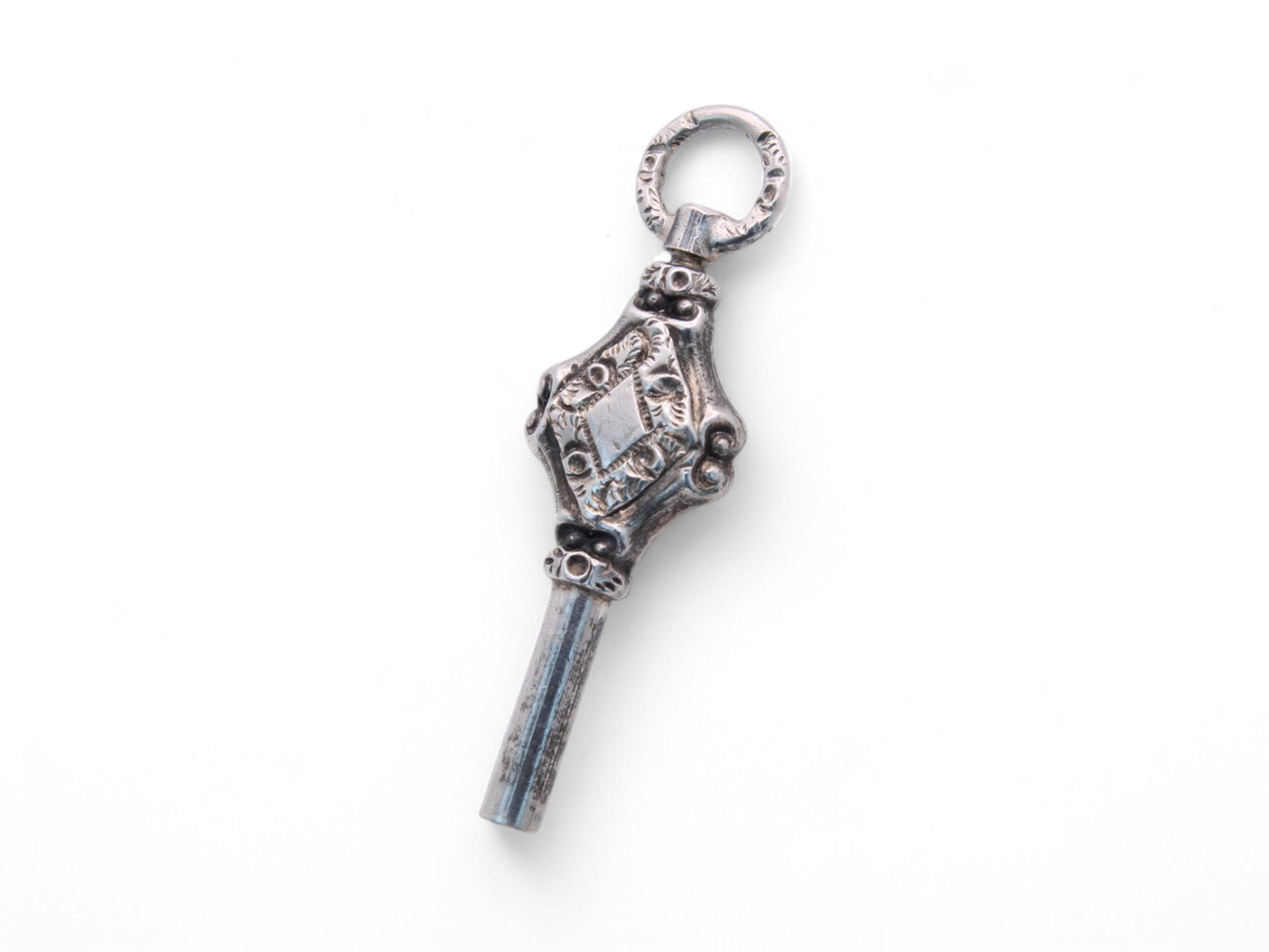 Antique Sterling Silver Watch Key