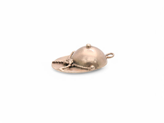 Vintage 9ct Gold Jockey Hat Charm