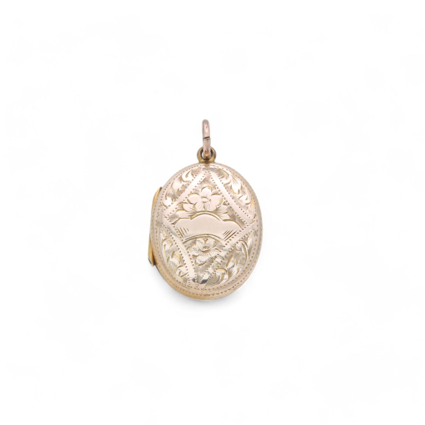 Antique 9ct Gold Chased Locket