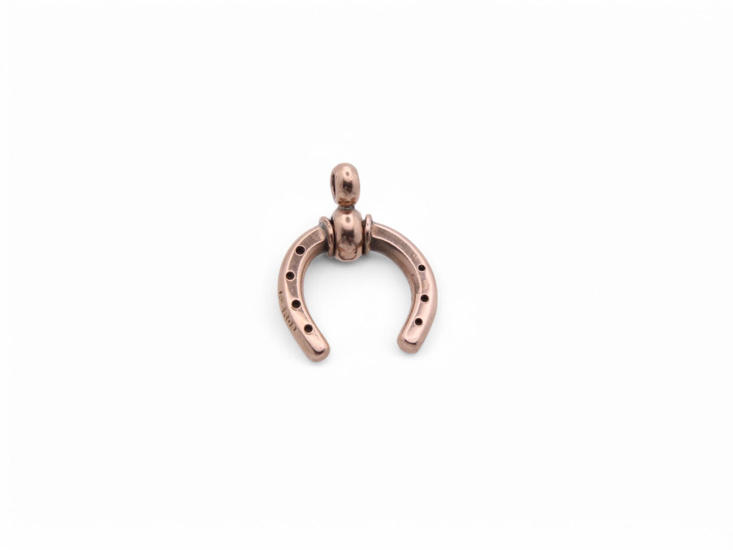 Antique 9ct Gold Lucky Horseshoe Charm