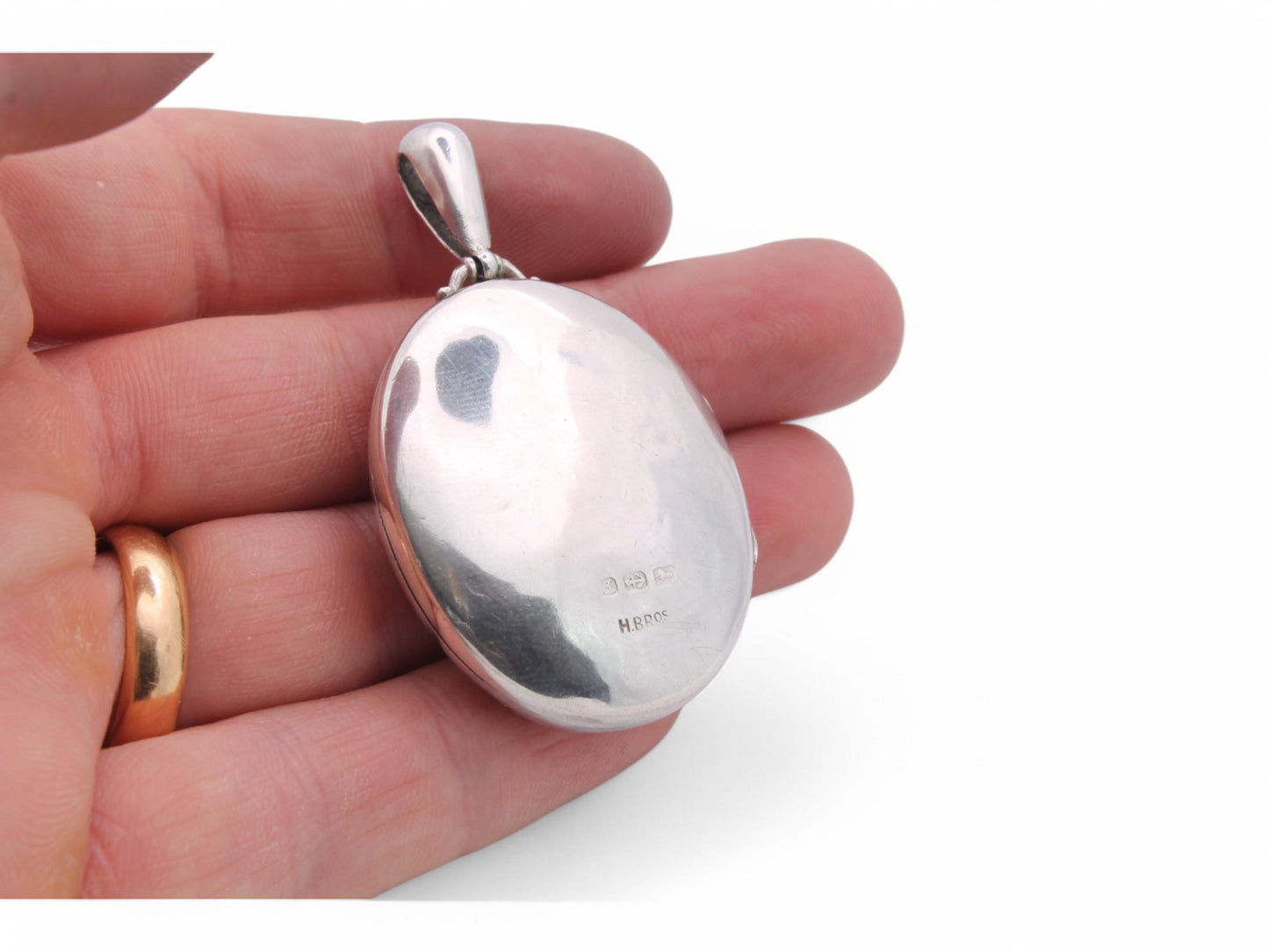 Antique Sterling Silver Decorative Locket