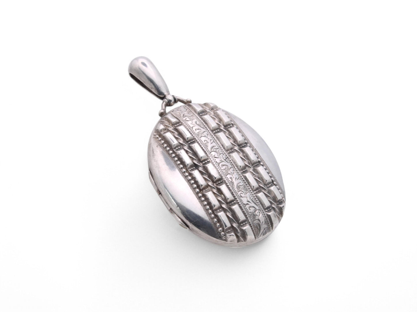 Antique Sterling Silver Decorative Locket