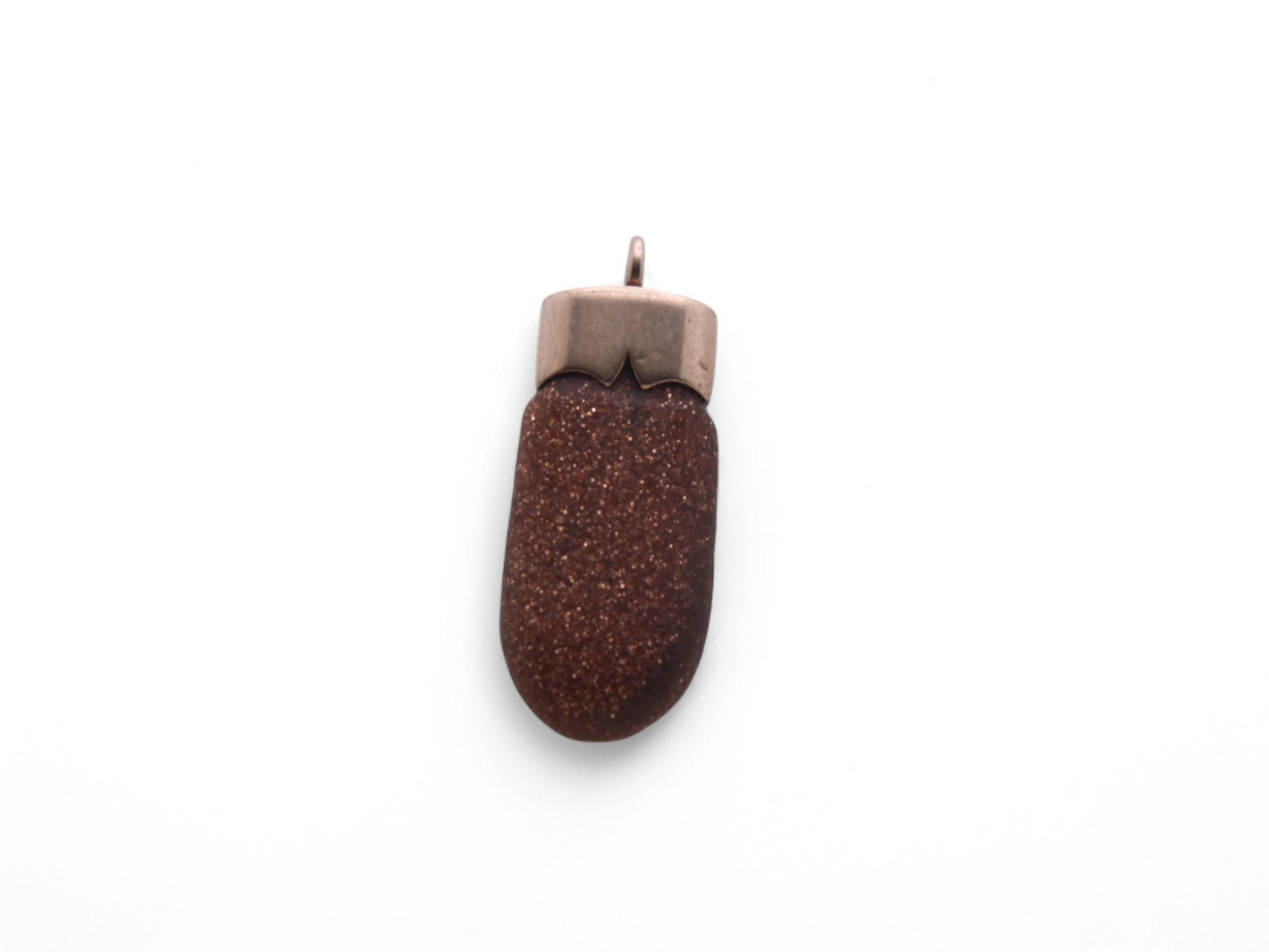 Antique-9ct-Gold-Goldstone-Pendant