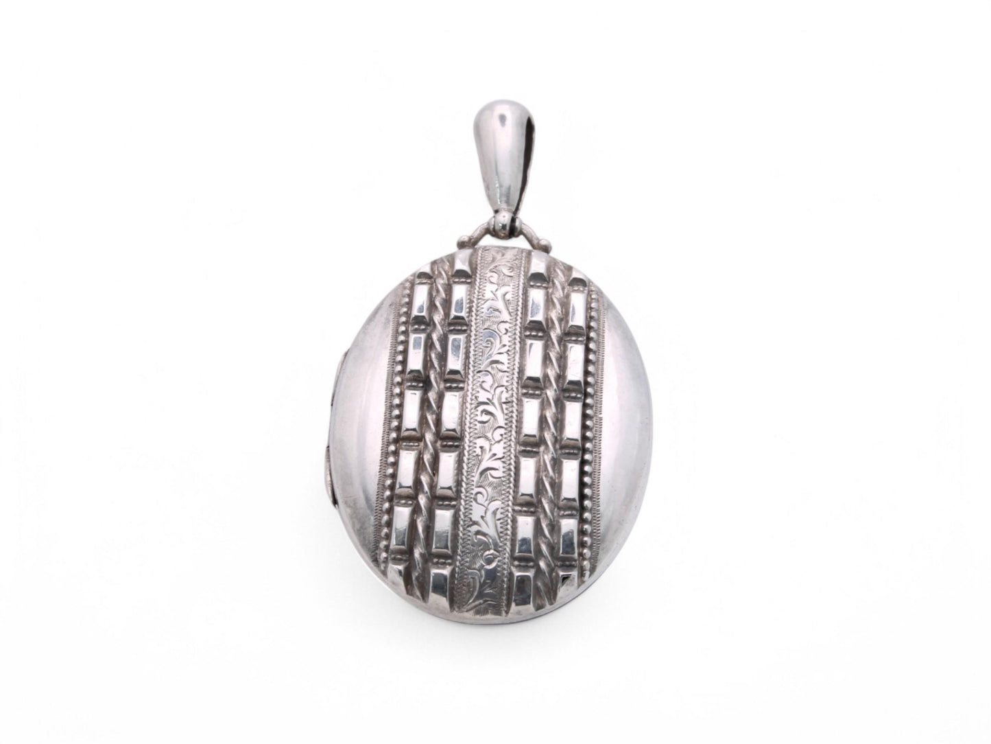 Antique Sterling Silver Decorative Locket