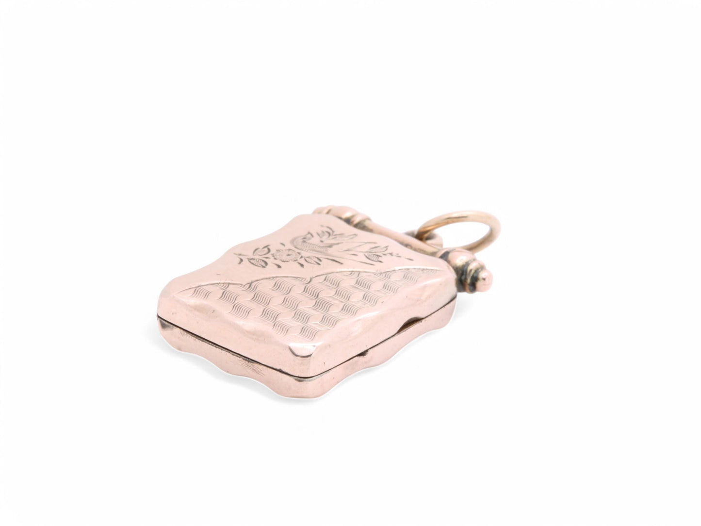 Antique 9ct Gold Swallow Locket