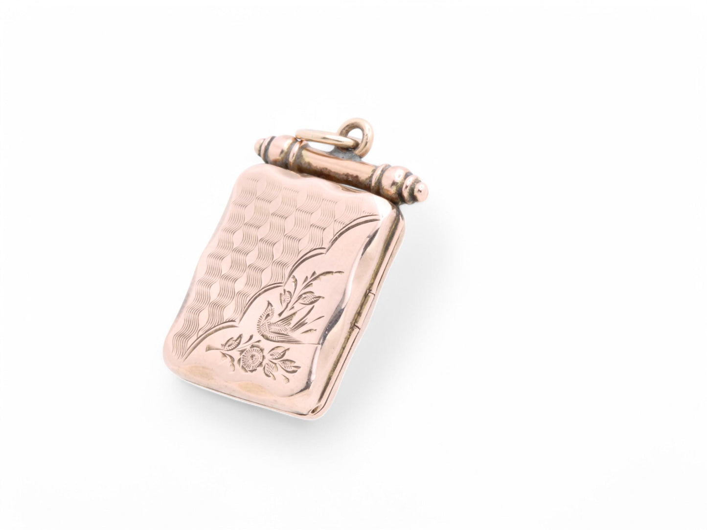 Antique 9ct Gold Swallow Locket