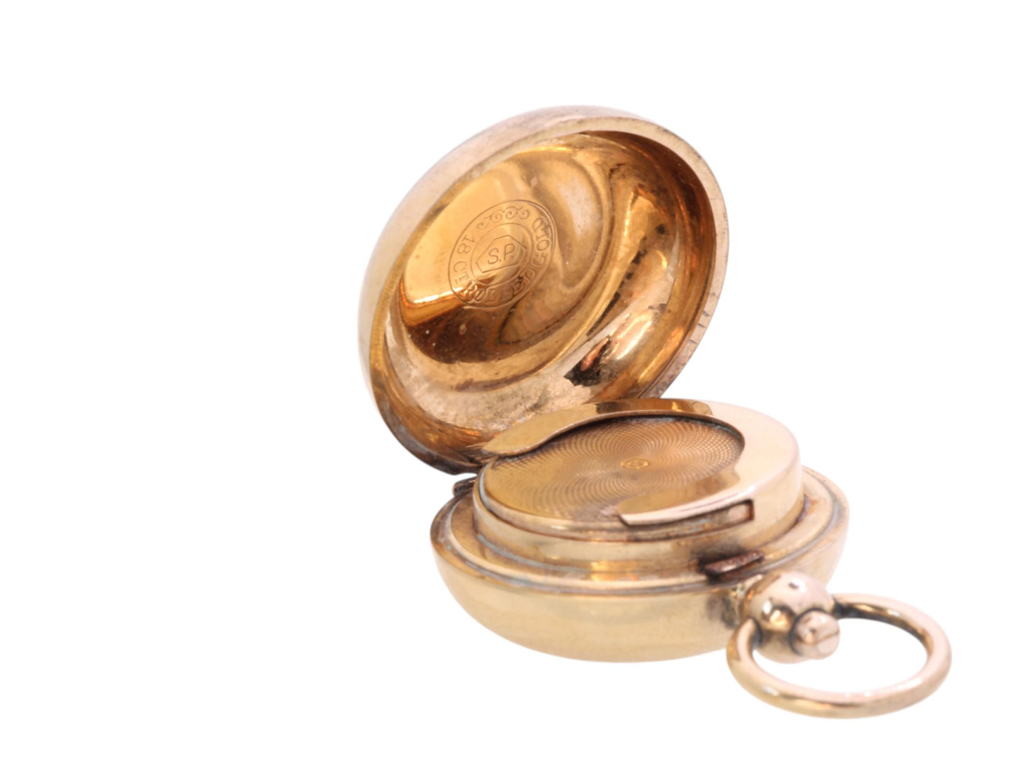 Antique 18ct Rolled Gold Sovereign Case Holder