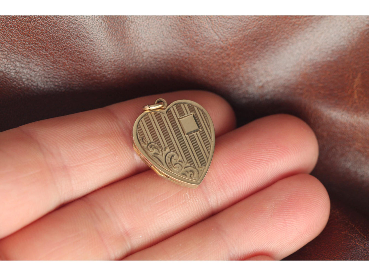 Vintage 9ct Gold Heart Locket