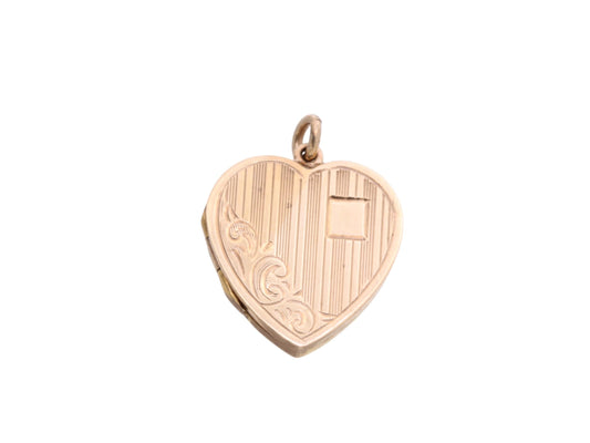 Vintage 9ct Gold Heart Locket