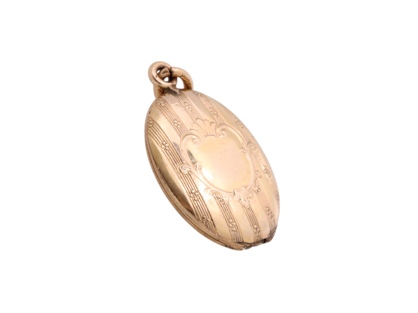 Antique 9ct Rolled Gold Clam Locket
