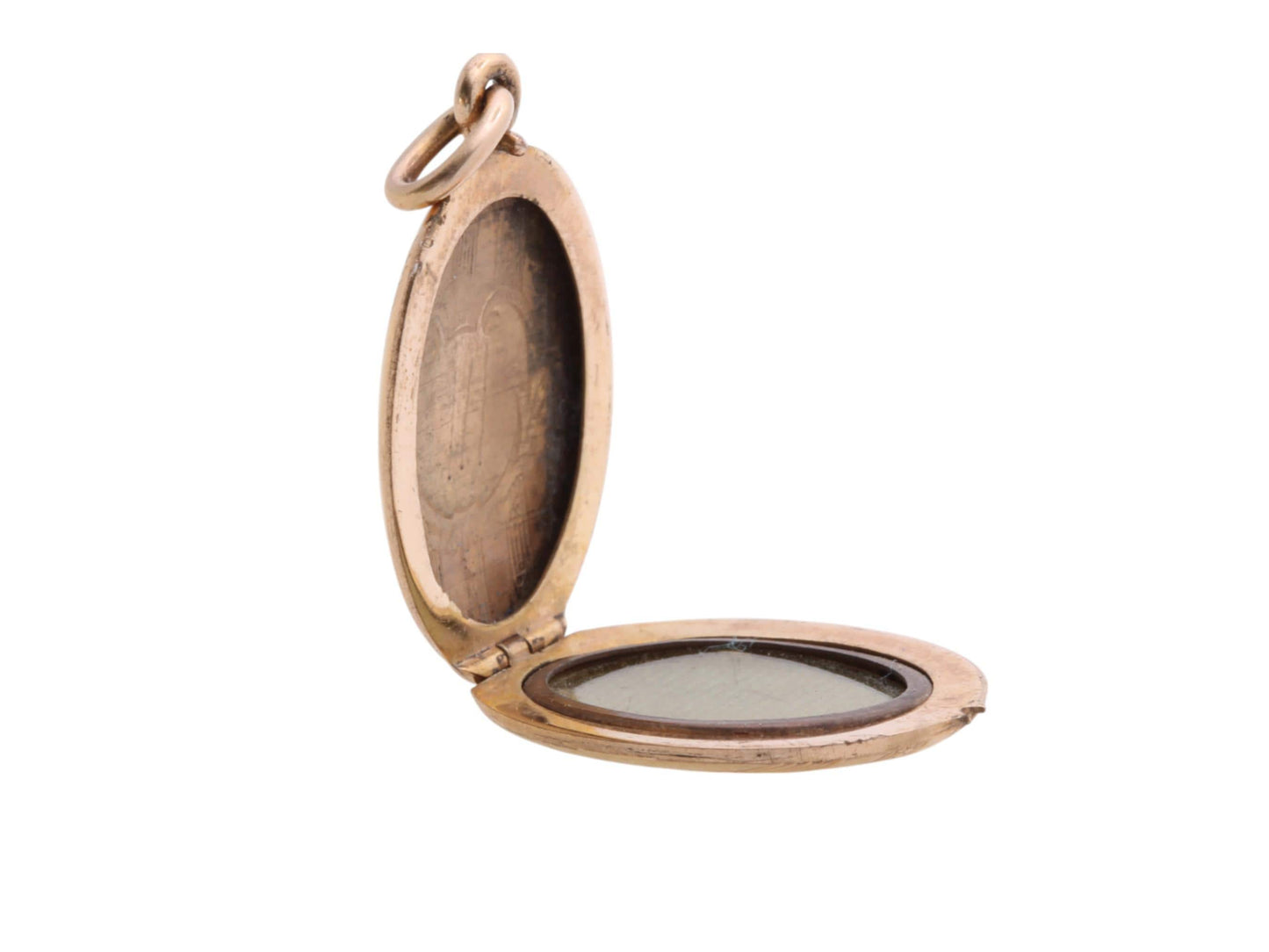 Antique 9ct Rolled Gold Clam Locket