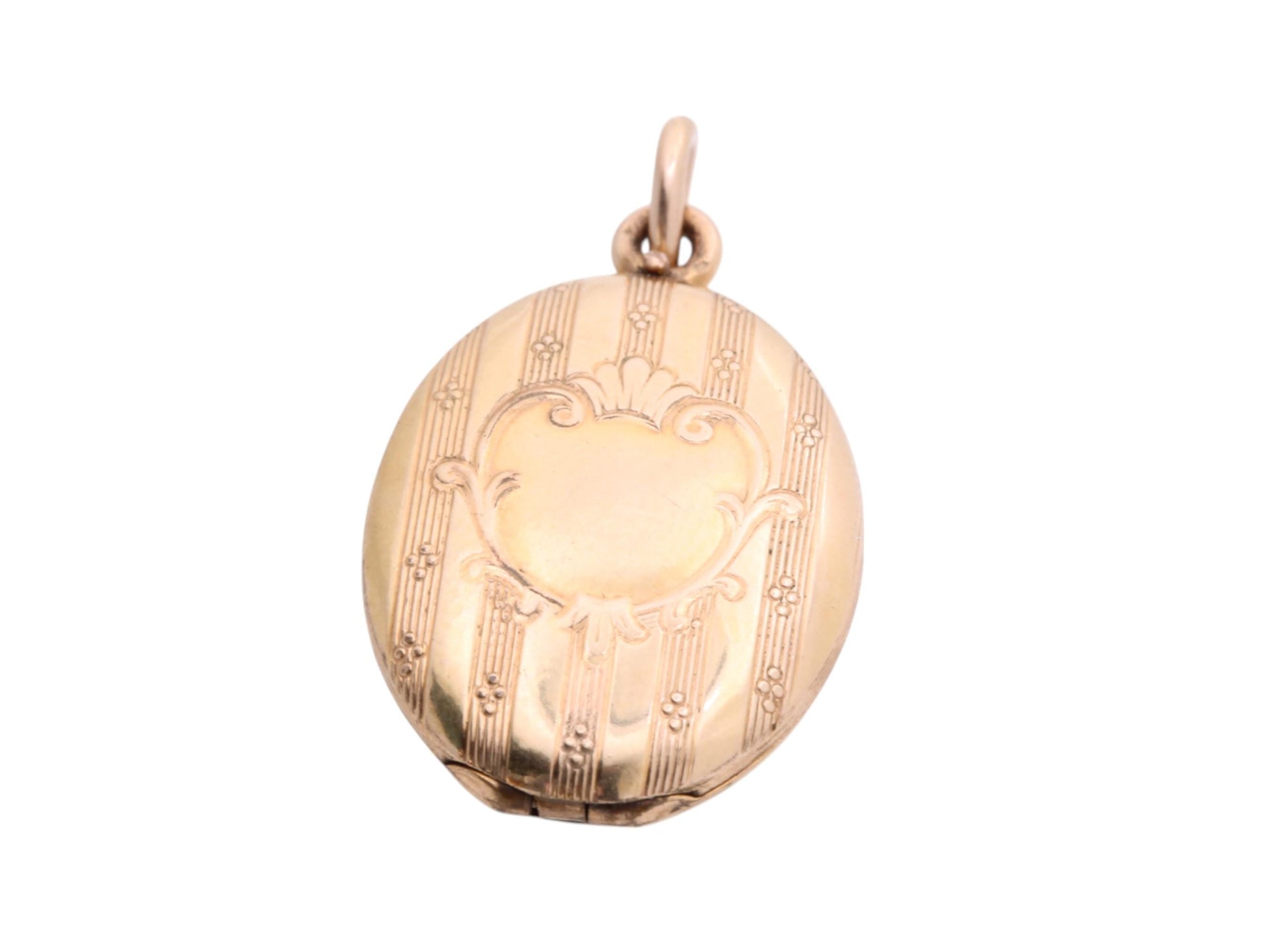 Antique-9ct-Rolled-Gold-Clam-Locket