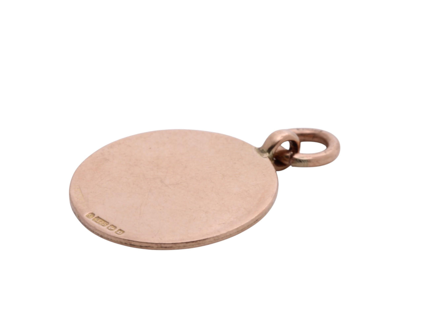 Antique 9ct Gold Shield Pendant