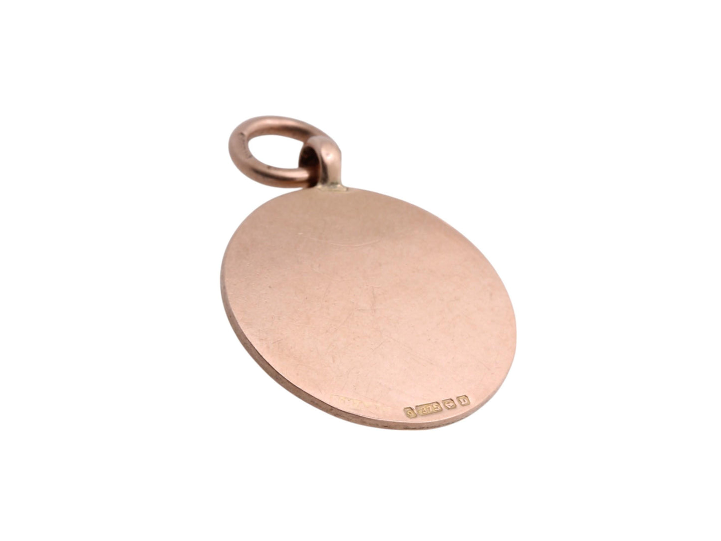 Antique 9ct Gold Shield Pendant