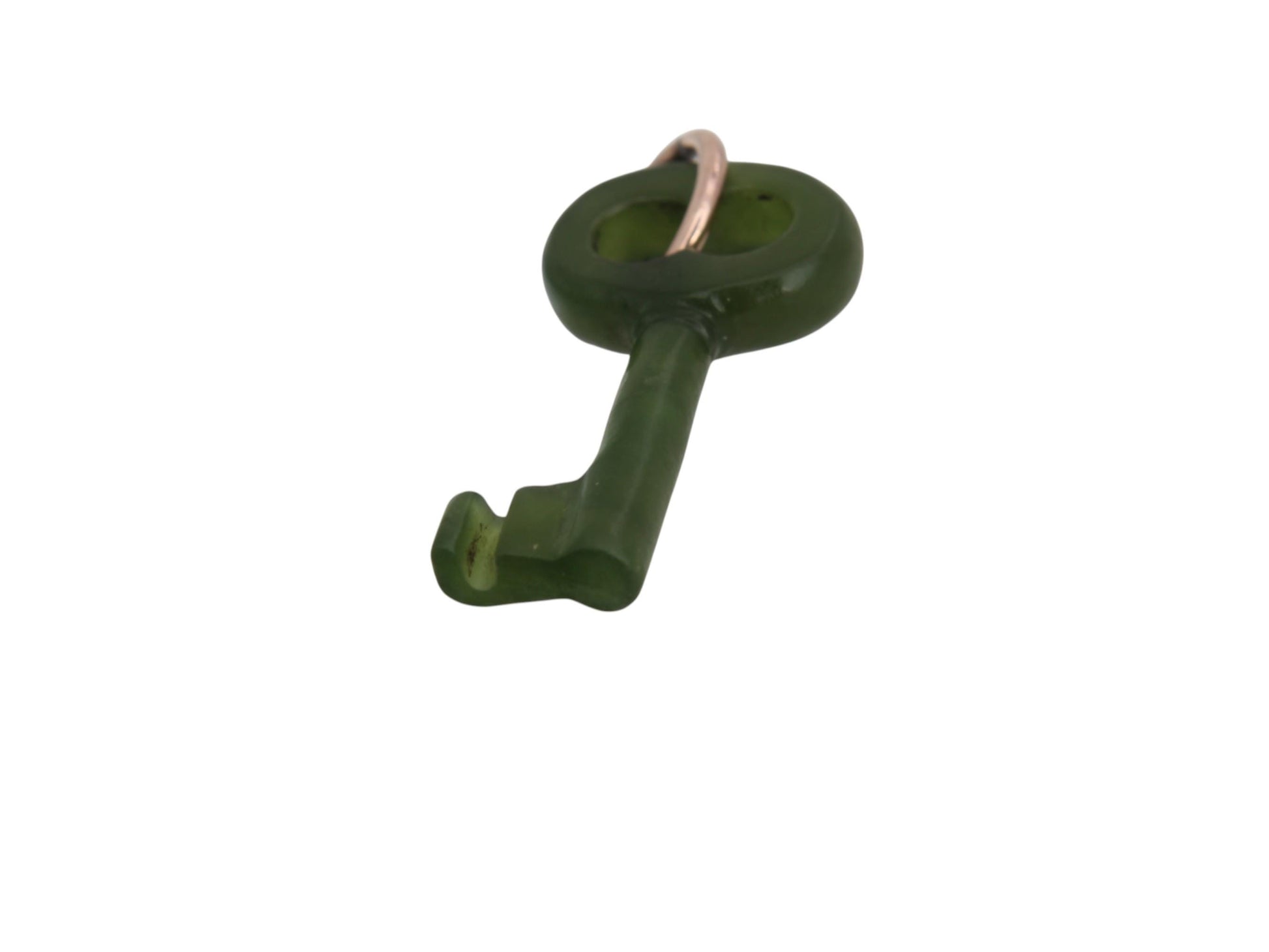 Antique-Victorian-New-Zealand-Nephrite-Carved-Key-Pendant