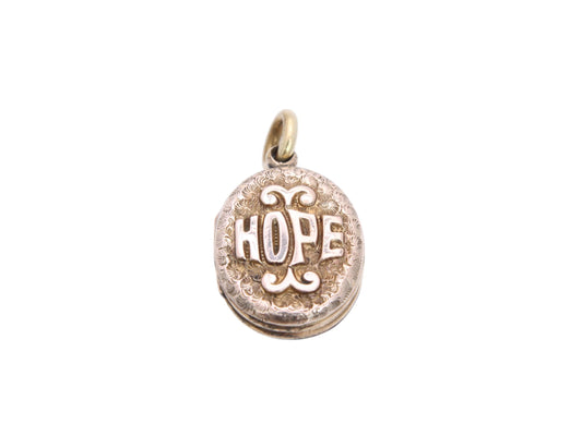 Antique 9ct Gold Hope Locket