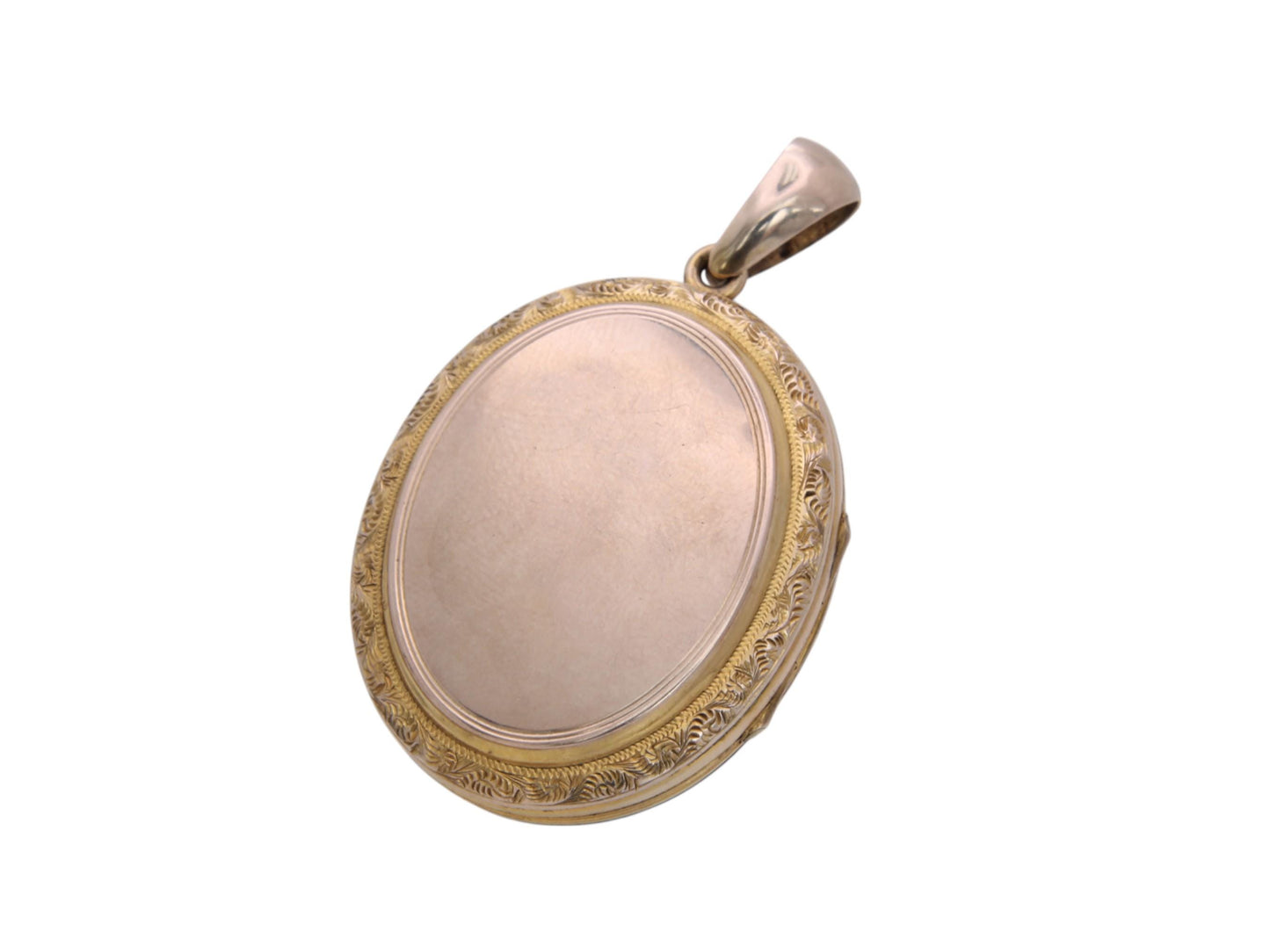 Antique 9ct Gold Blue Enamel Star Pearl Locket