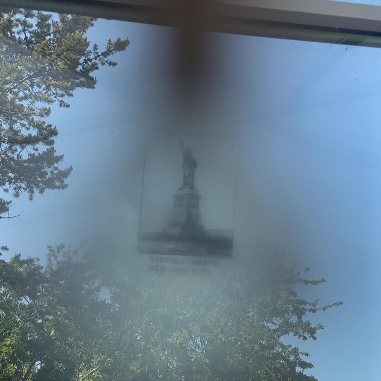 Vintage 9ct Gold Statue Of Liberty Pendant Charm