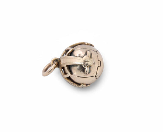 Vintage 9ct Gold & Silver Unfolding Masonic Ball