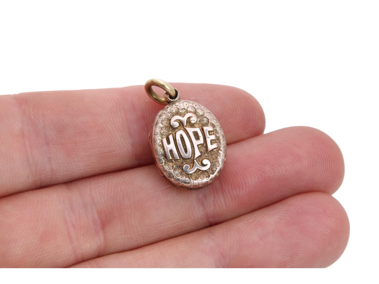 Antique 9ct Gold Hope Locket
