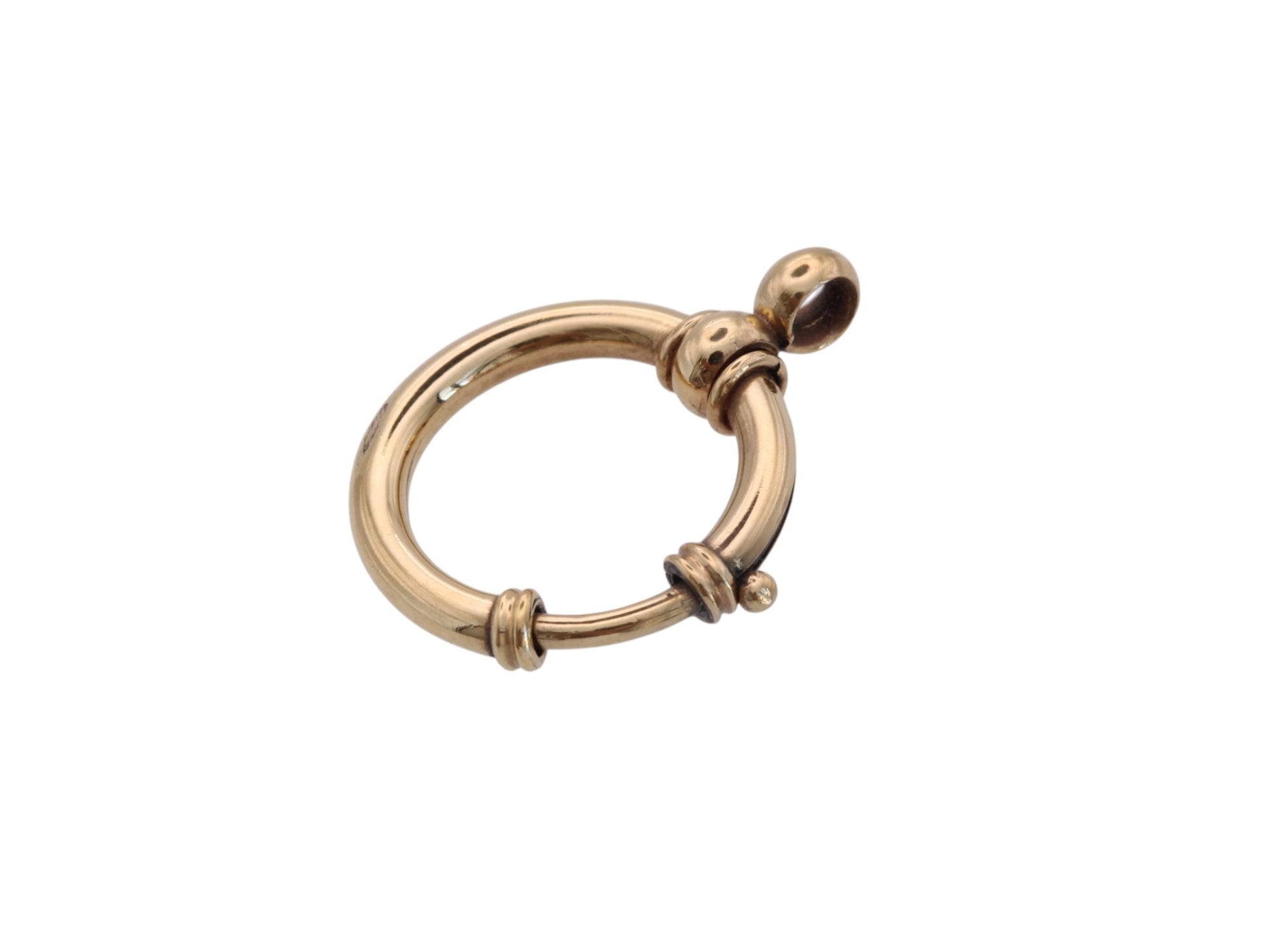 Antique-9ct-Gold-Filled-Large-Bolt-Clasp