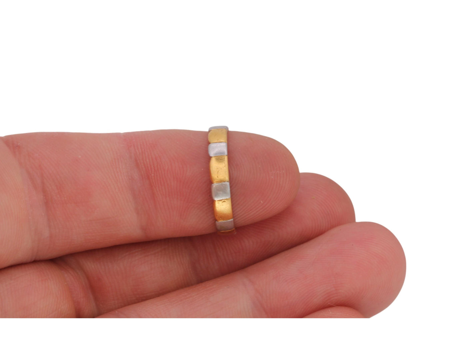 Vintage 22ct Gold & Platinum Ring