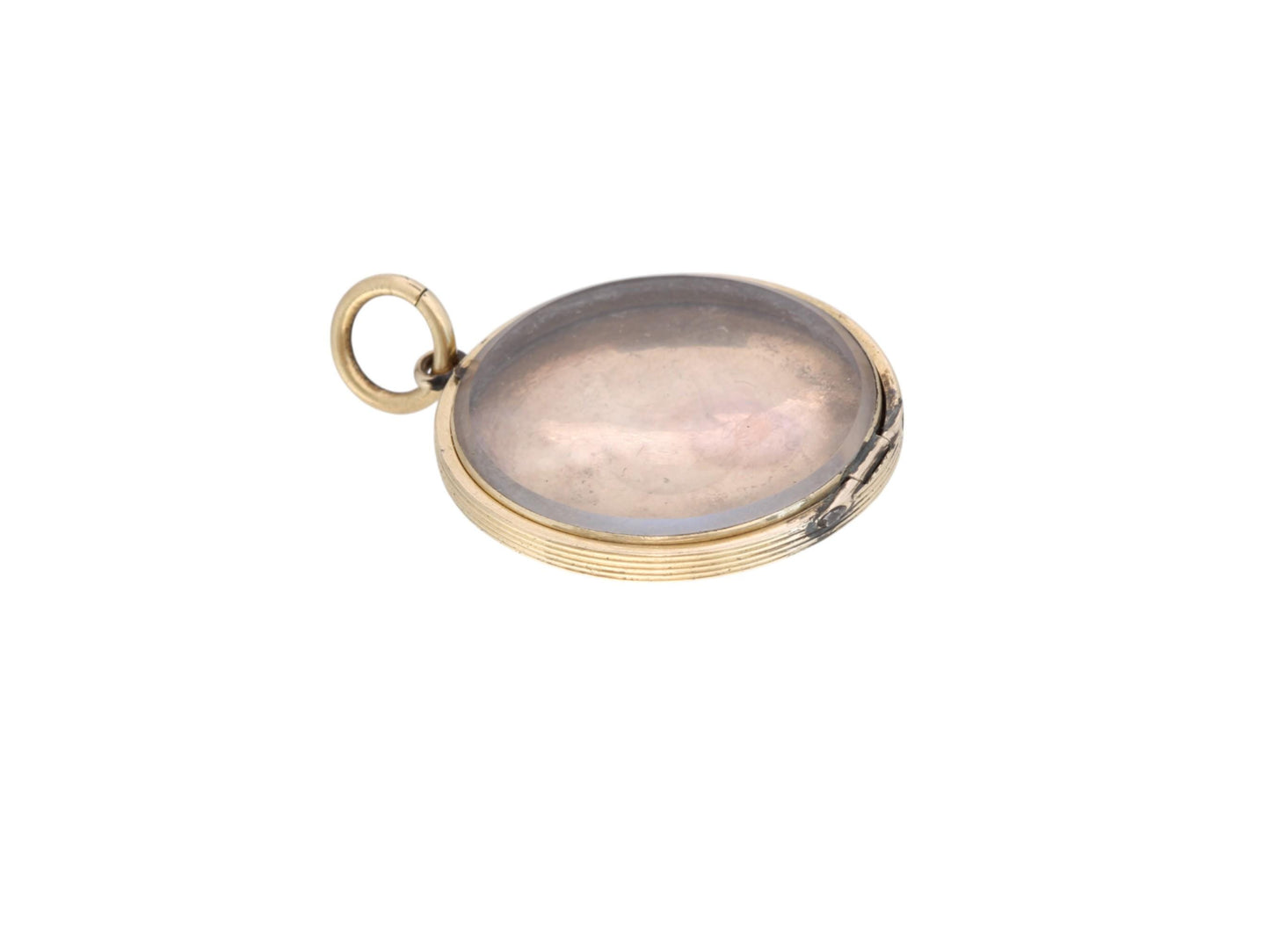 Antique 9ct Gold Glass Fronted Locket