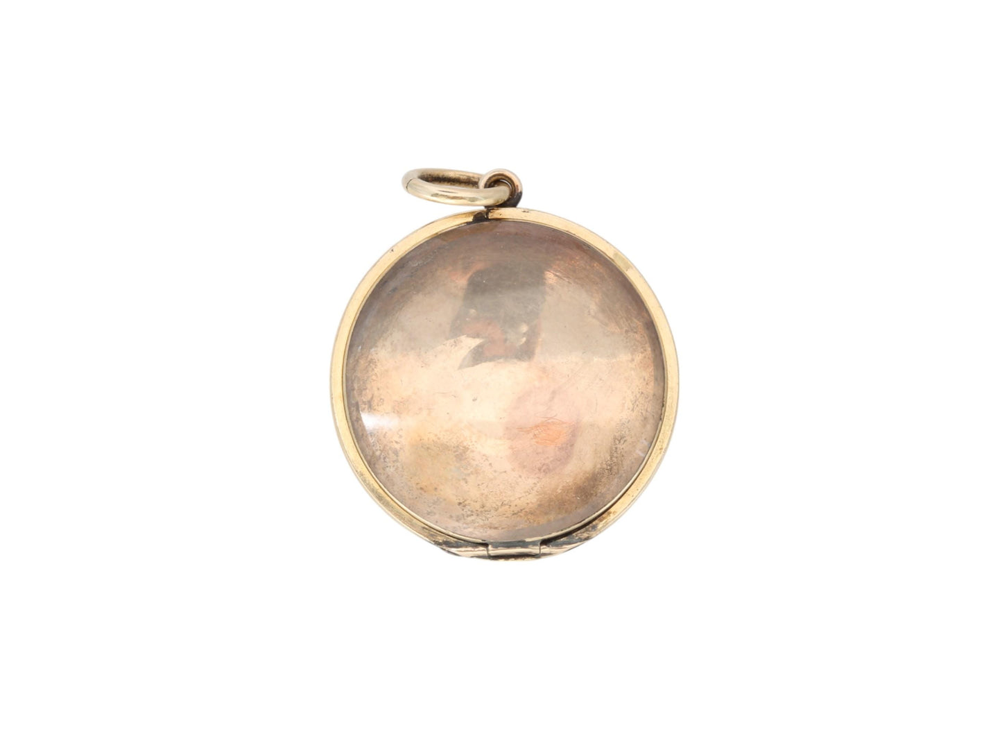 Antique 9ct Gold Glass Fronted Locket